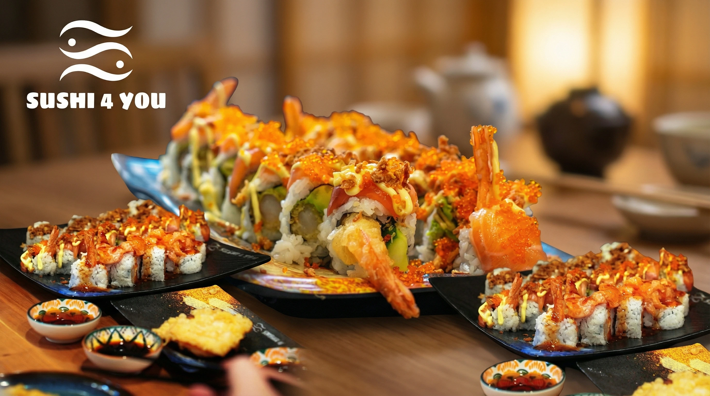 All-You-Can-Eat Sushi Rolls at Sushi 4 You Calgary